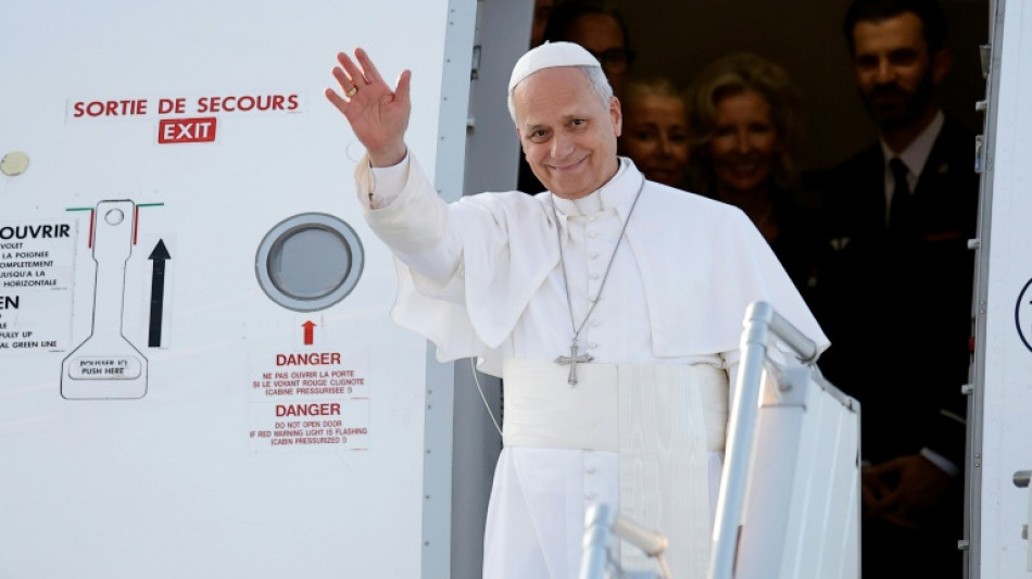  Apr&egrave;s la messe g&eacute;ante &agrave; Paris, le pape L&eacute;on XIV arrive &agrave; Lourdes 