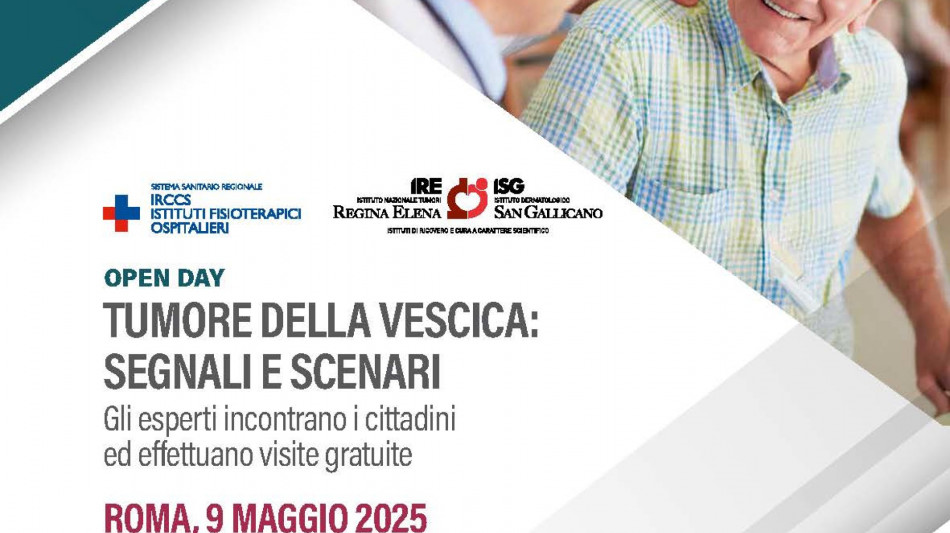 A Roma informazione e consulti contro il tumore della vescica
