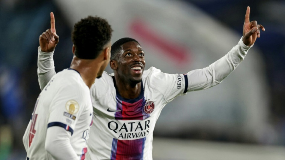  PSG fight back to beat Strasbourg after Dembele penalty miss 