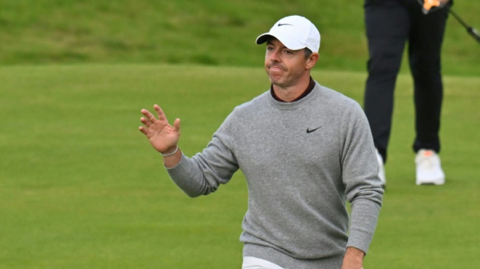 McIlroy pushed to solid British Open start by home support