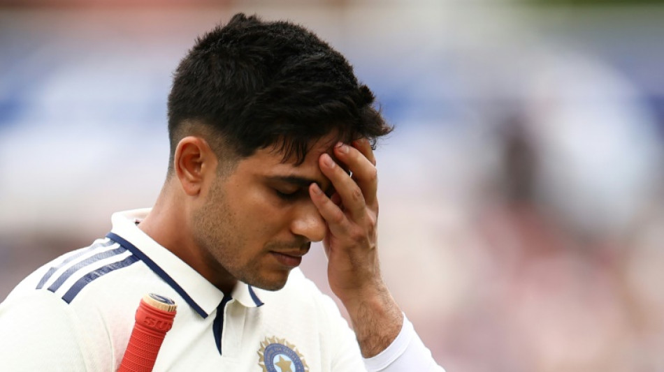 India captain Gill run out in sight of Gavaskar record