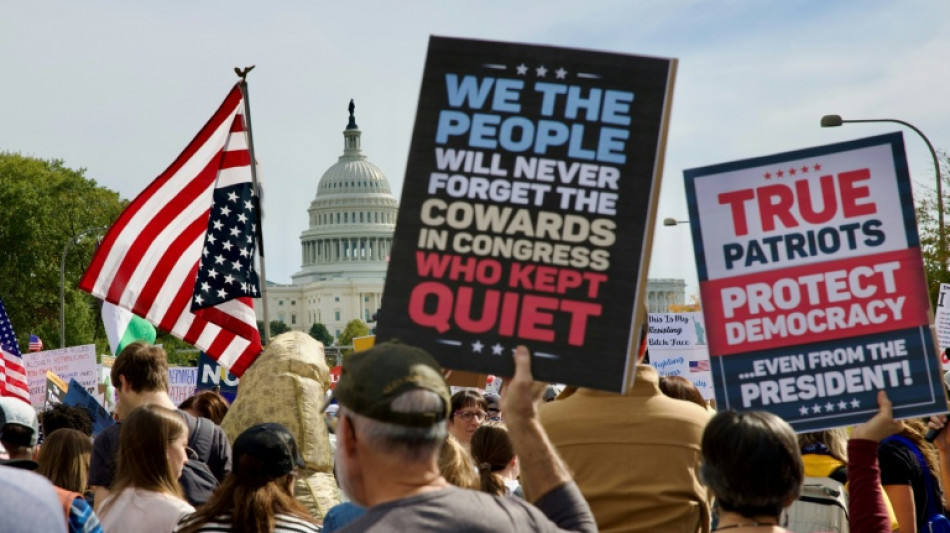  USA: Dritte landesweite "No Kings"-Proteste gegen Trump 
