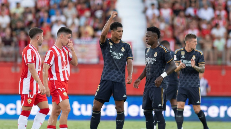 Bellingham hits brace to earn Madrid comeback win at Almeria