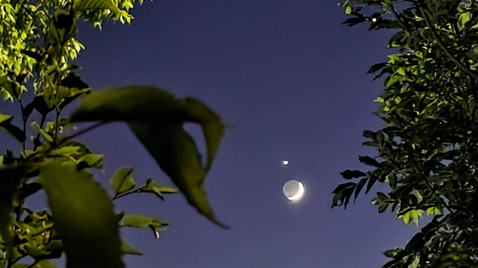  Venere nascosto dalla Luna, sulle Dolomiti 