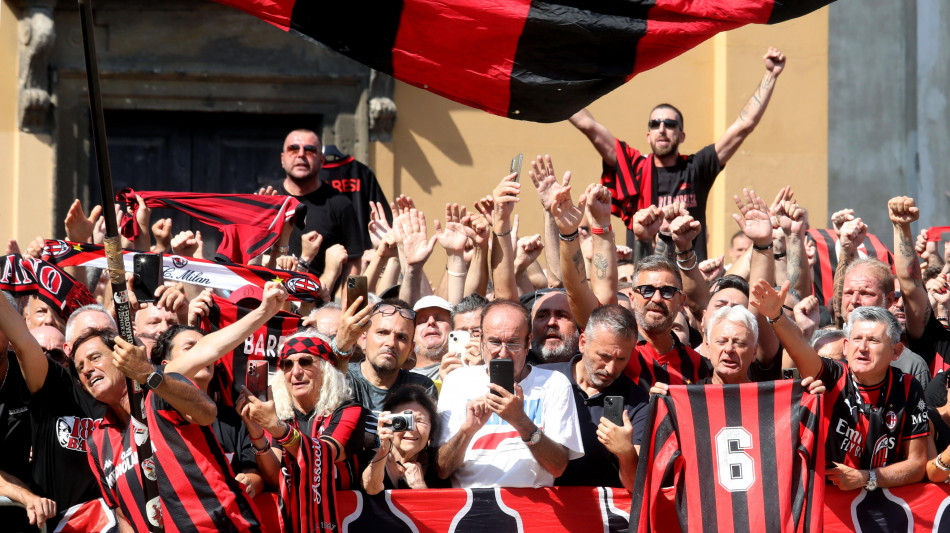  Dalla Figc alla Lega di Serie A, i vertici del calcio ai funerali di Baresi 