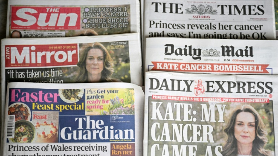 Prinzessin Kate "sehr ger&uuml;hrt" von Unterst&uuml;tzung aus aller Welt