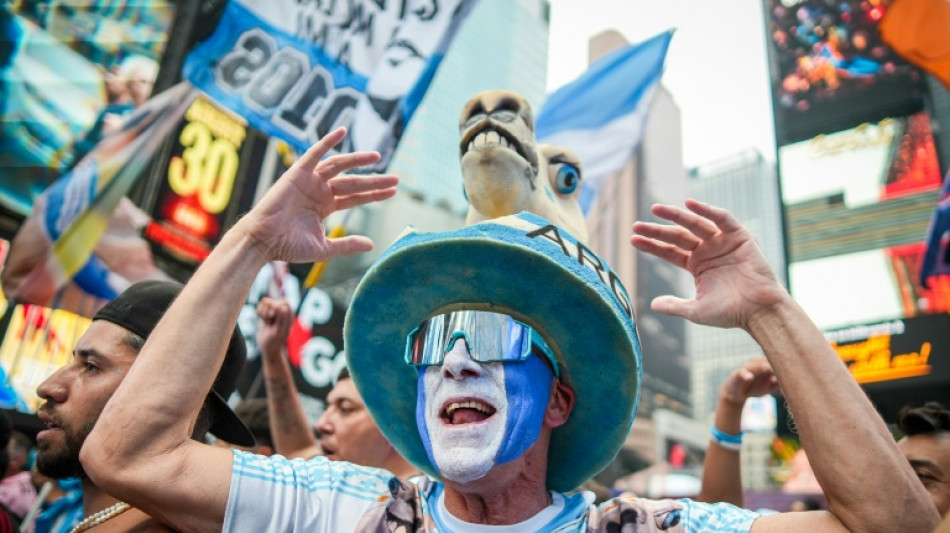 Argentines out in force as New Yorkers bid farewell to World Cup carnival