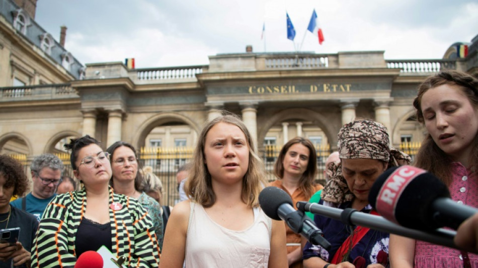 Greta Thunberg fustiga disoluci&oacute;n en Francia de grupo ecologista radical