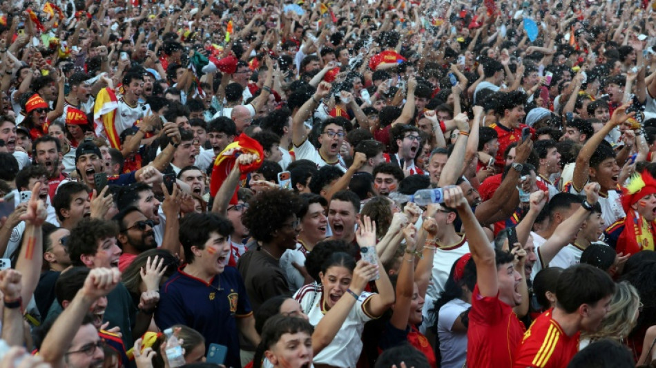  "&iexcl;Viva Espa&ntilde;a!": Madrid festeja la segunda final mundial de la Roja 