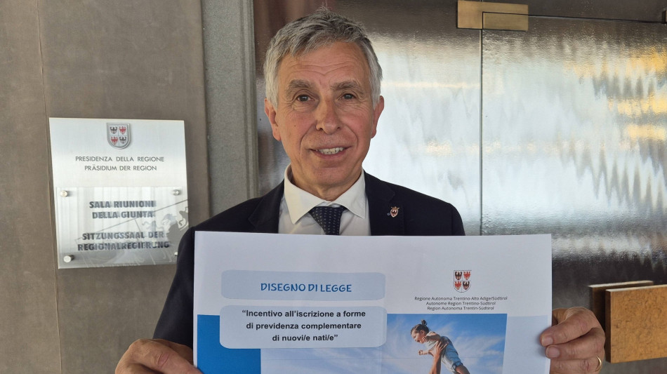 In Trentino Alto Adige previdenza complementare dalla nascita