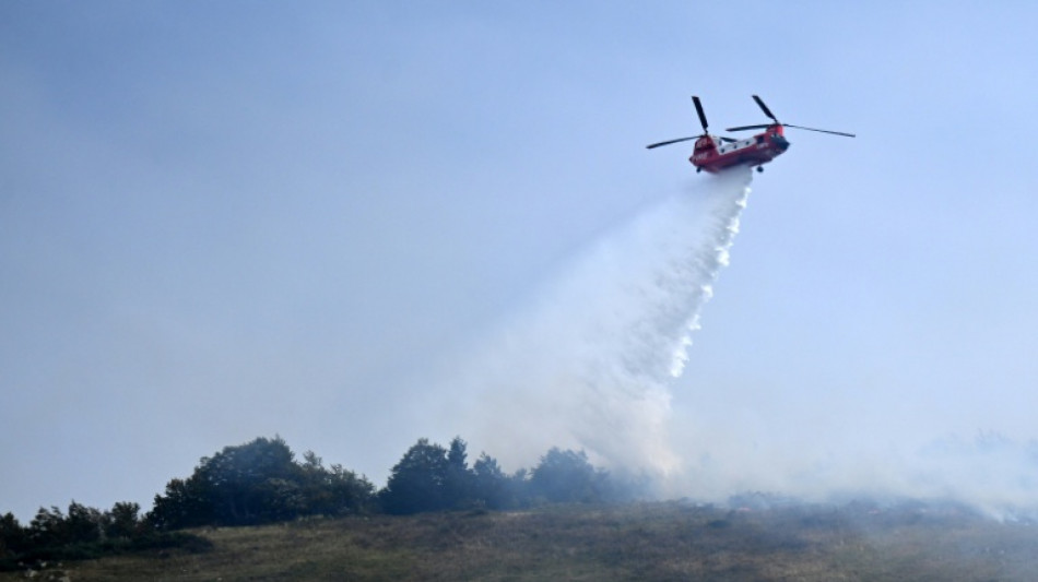  Pyr&eacute;n&eacute;es-Atlantiques : le feu de cr&ecirc;tes atteint 120 hectares en vall&eacute;e d'Aspe 