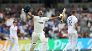 Ton-up Jaiswal makes England toil in first Test as India take control