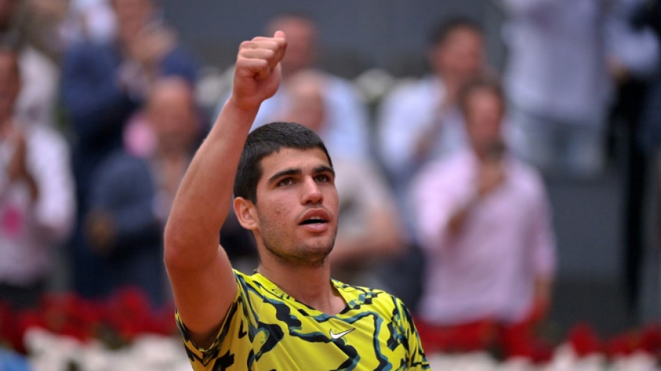 Madrid: &ccedil;a passe pour Alcaraz, Ruud &eacute;limin&eacute; d'embl&eacute;e