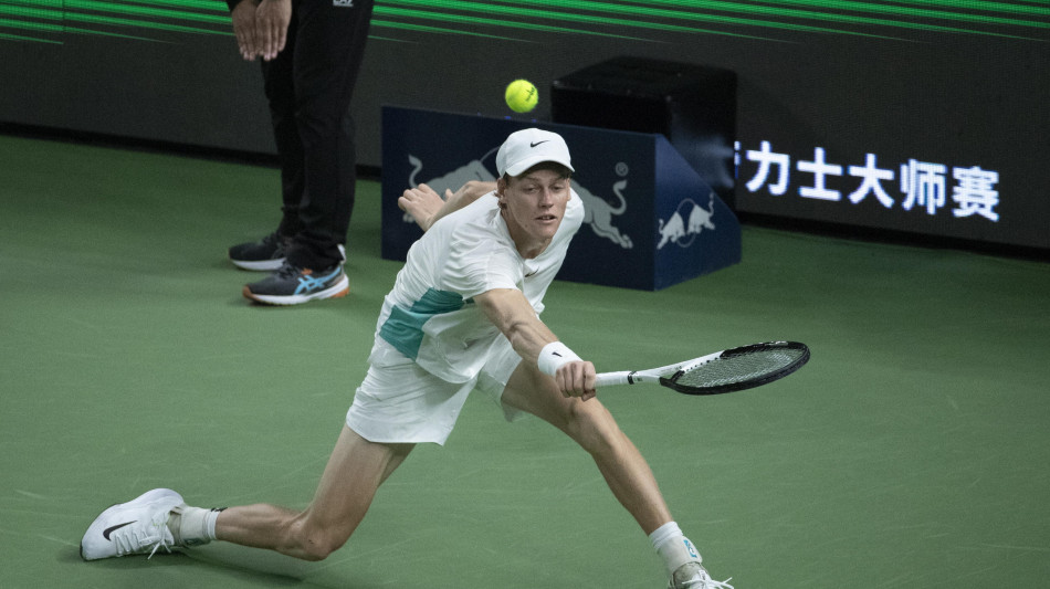 Masters 1000 Shanghai, Sinner partir&agrave; dal secondo turno