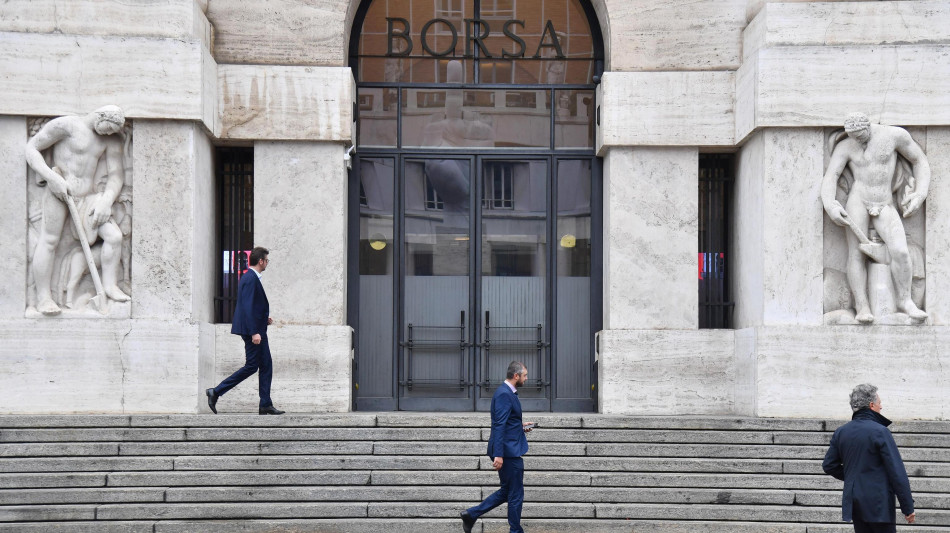  Borsa: Milano chiude in lieve rialzo, Ftse Mib +0,27% 