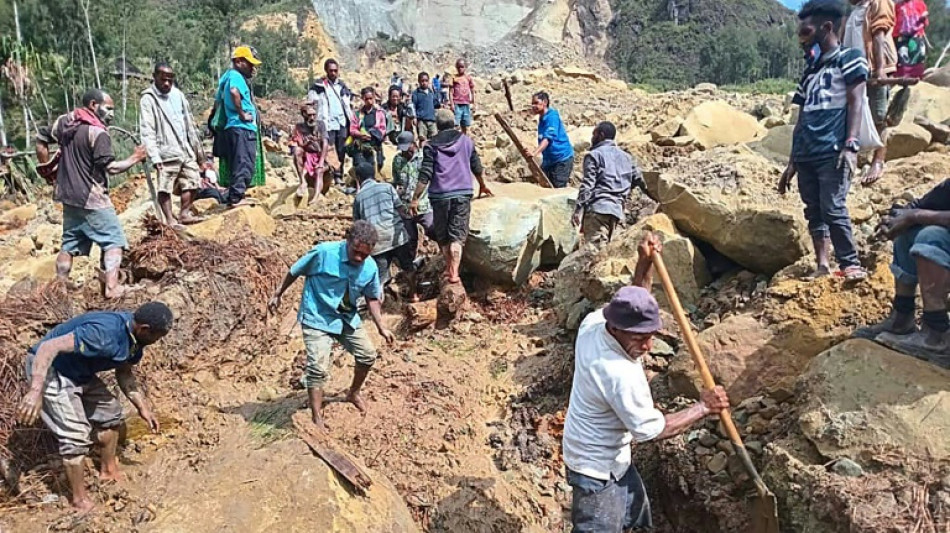 Papouasie-Nouvelle-Guin&eacute;e: "course contre la montre" pour retrouver des survivants du glissement de terrain