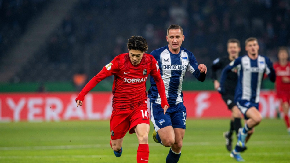  Ausgetr&auml;umt: Freiburg wirft Hertha aus DFB-Pokal 