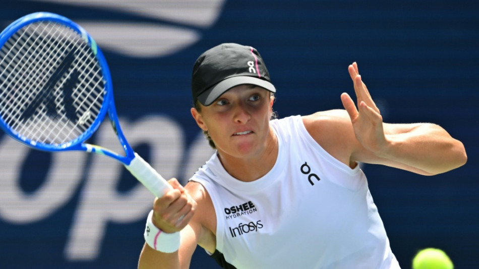 Starke Swiatek erreicht Viertelfinale in New York