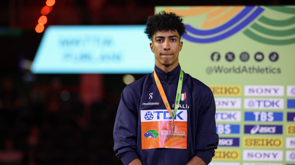  Atletica: Furlani 'Jacobs un mentore, ha dimostrato che tutto &egrave; possibile' 