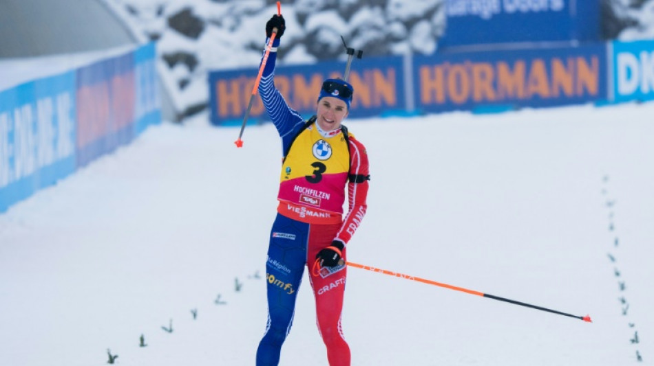 Biathlon: Simon confirme son entame canon