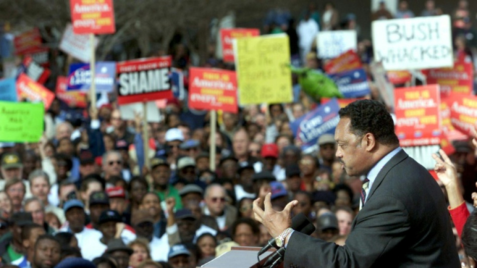  US civil rights leader Jesse Jackson dies at 84 