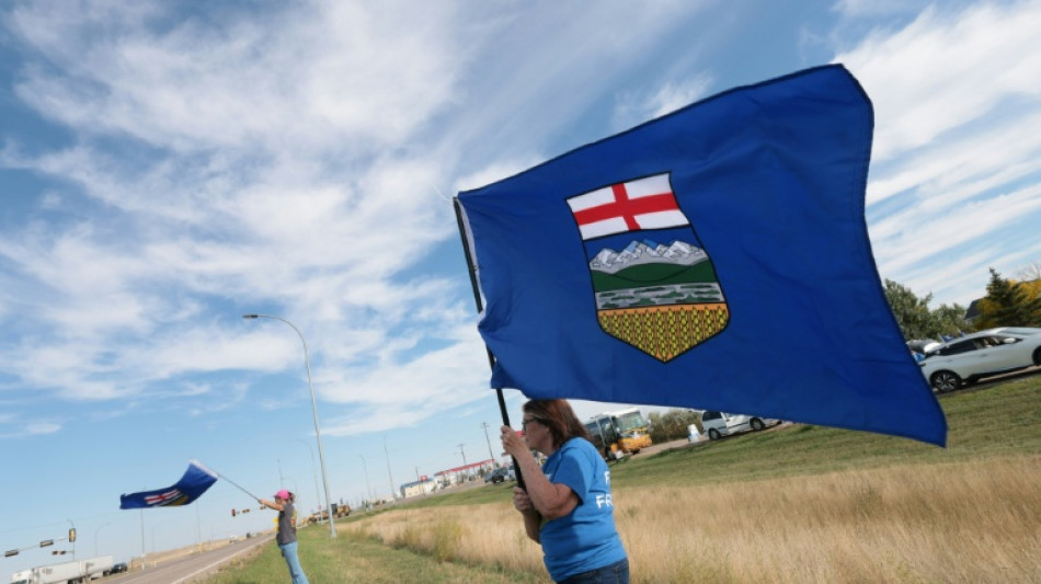  Carney en campagne pour l'unit&eacute; du Canada avant un vote crucial en Alberta 