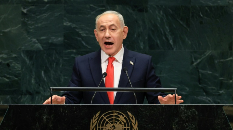 Un Netanyahu combatif s'adresse &agrave; l'ONU 