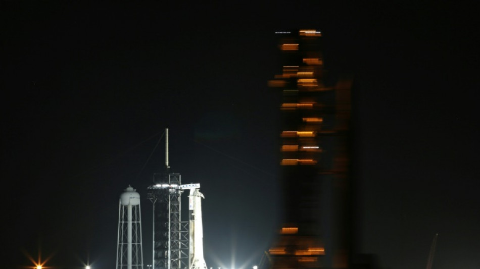 D&eacute;collage d'un vaisseau SpaceX pour l'ISS