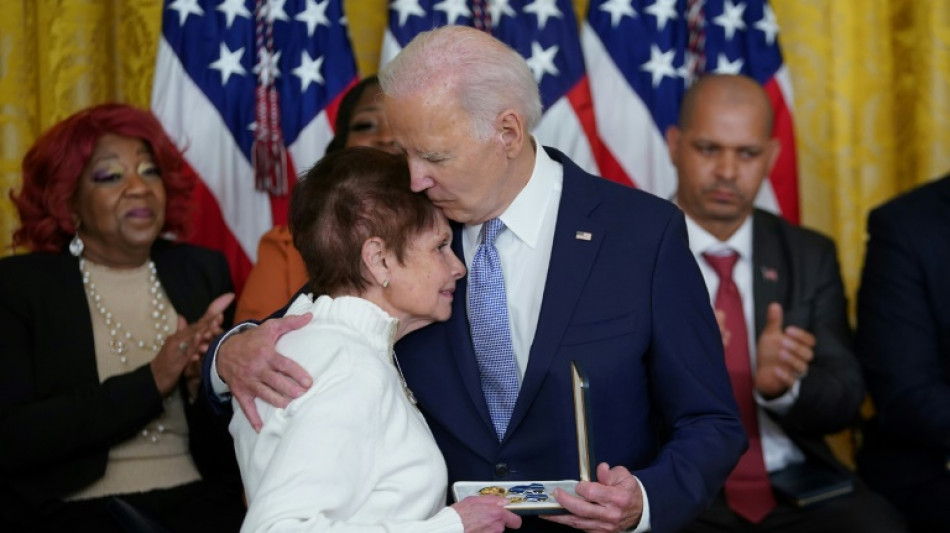 Biden verurteilt am Jahrestag der Kapitol-Erst&uuml;rmung "politische Gewalt"