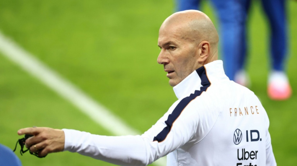  Zidane admits emotion on eve of first game as France coach 