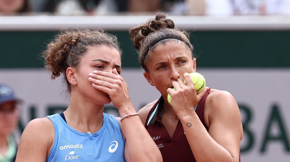 Tennis: Errani-Paolini eliminate in semifinale a Cincinnati