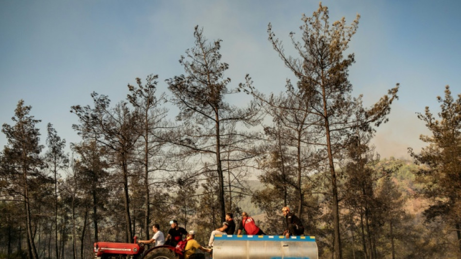  Turkey confronts growing wildfires on tourist coasts 