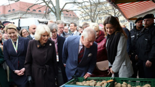 K&ouml;nig Charles besucht Kanzleramt und Wochenmarkt
