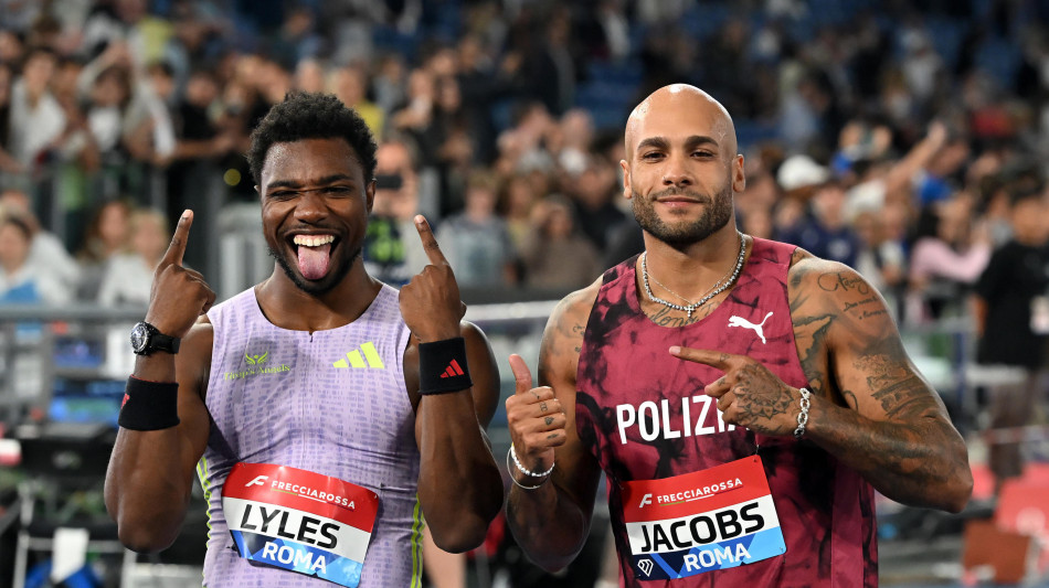  Atletica: Jacobs terzo in Diamond League a Parigi in 9.96, vince Bromell 