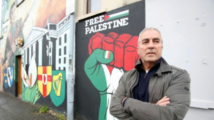 Flags and murals as N.Irish pick sides in Israel-Hamas war