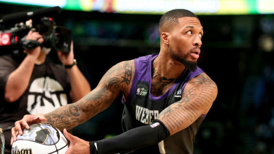 NBA: Lillard remporte le concours de tirs &agrave; 3 points, McClung roi du dunk au All-Star Weekend