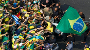 Gro&szlig;demo f&uuml;r "Freiheit" nach Sperrung des Onlinediensts X in Brasilien