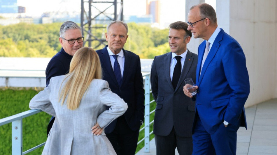  E5-Spitzentreffen im Kanzleramt - Merz will Nato-Gipfel zu Erfolg machen 