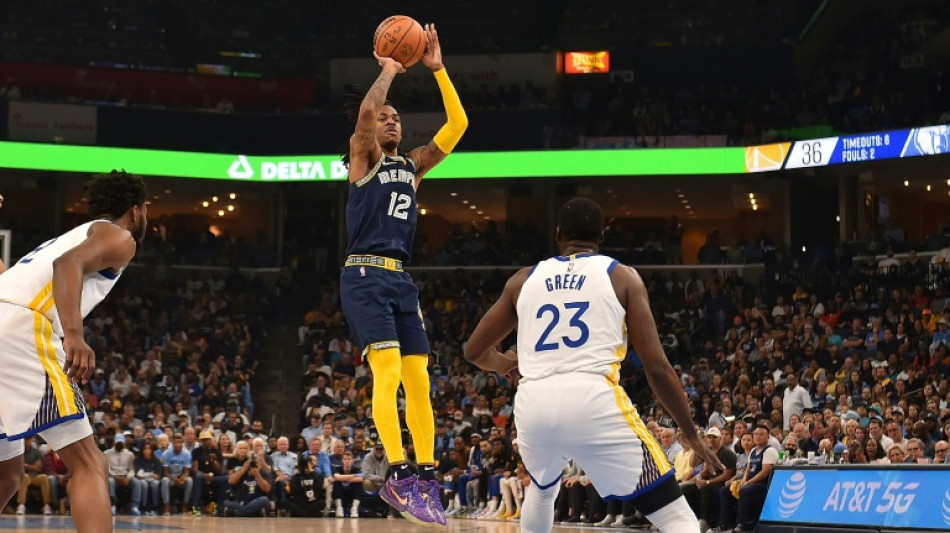 Play-offs NBA: Morant martyrise Golden State, Boston r&eacute;pond &agrave; Milwaukee