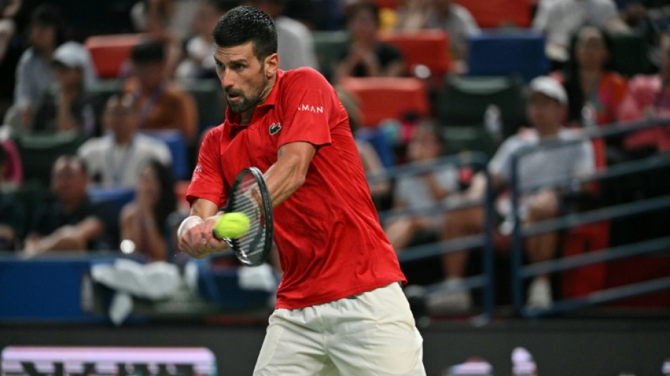 Djokovic en quart au Masters 1000 de Shanghai, pour la 11e fois 