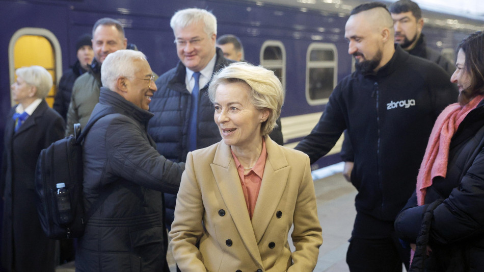  Von der Leyen, 'la pace in Ucraina sia alle condizioni di Kiev' 