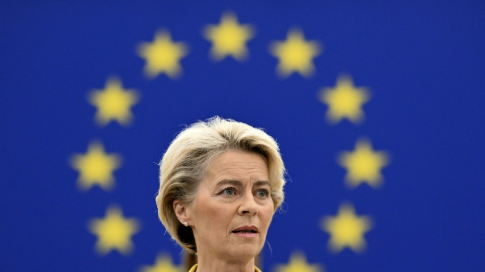 Von der Leyen verspricht Solidarit&auml;t mit Ukraine und Energie-Reformen