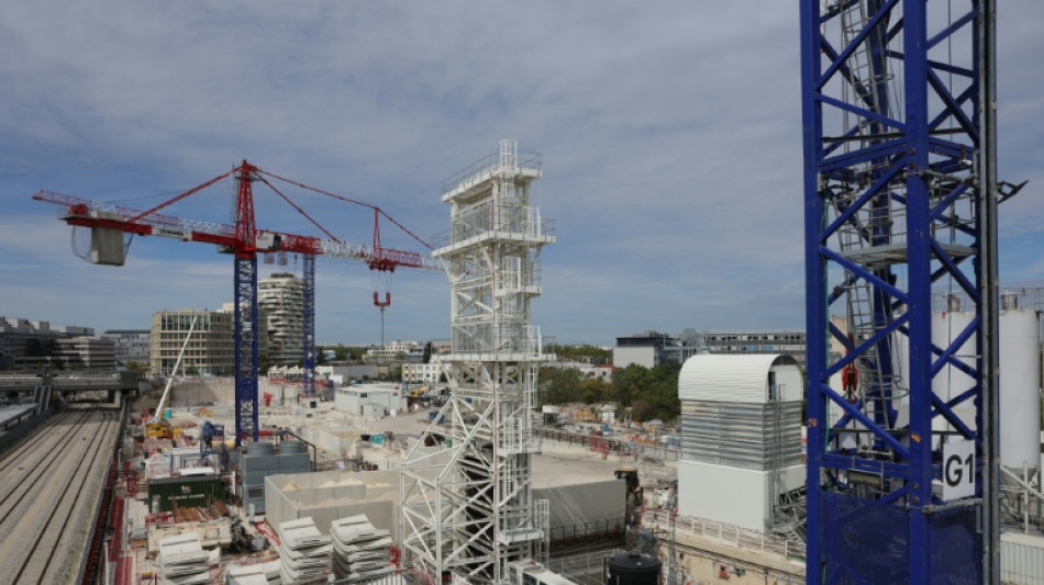  Sur le chantier de la ligne 15 du Grand Paris Express, du b&eacute;ton au nom du climat 