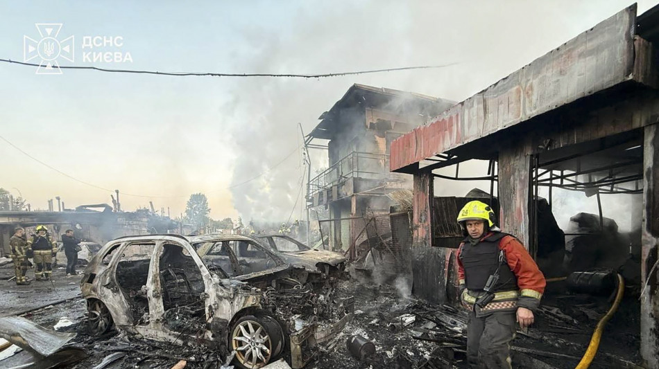  Zelensky, almeno due morti questa sera in attacchi russi a Kiev 