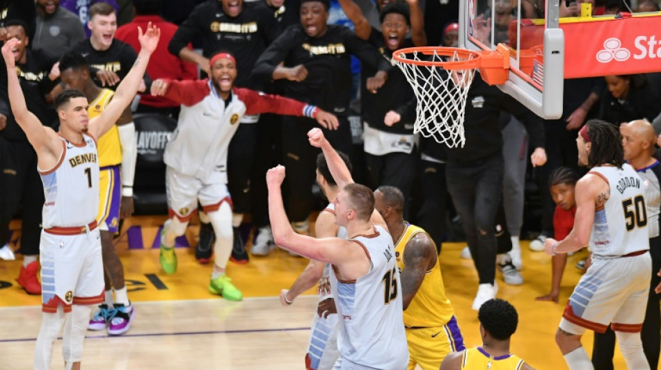 NBA: premi&egrave;re finale pour les Nuggets, trop forts pour LeBron, qui veut r&eacute;fl&eacute;chir &agrave; la suite