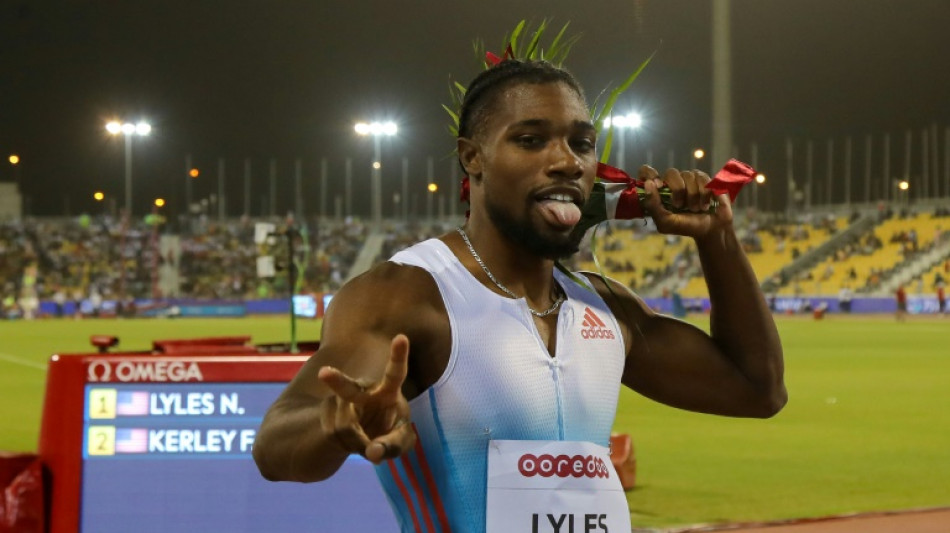 Athl&eacute;tisme: premiers sprints gagnants pour Lyle et Thomas &agrave; Doha, la perche report&eacute;e