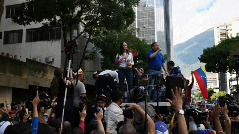 Opositor venezuelano próximo a Machado é detido por "terrorismo" contra eleição