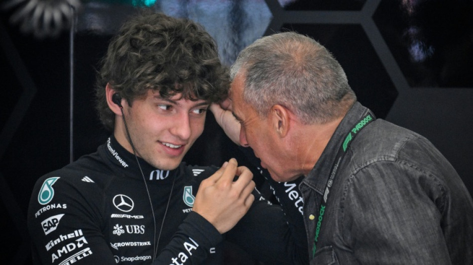  Antonelli has his neck on the line with ever watchful father 