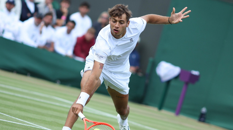 Wimbledon: Cobolli ai quarti, battuto Cilic