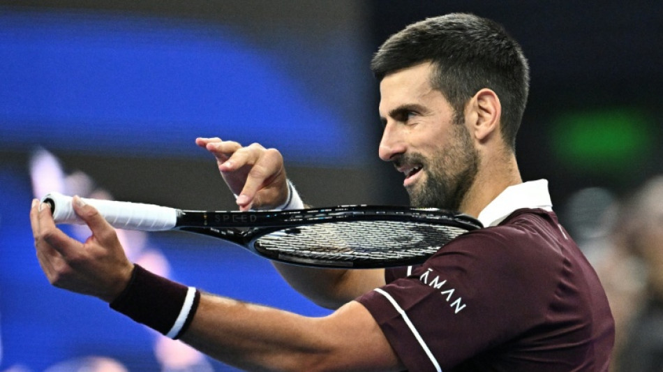 Battling Djokovic stuns top seed Zverev at China Open 